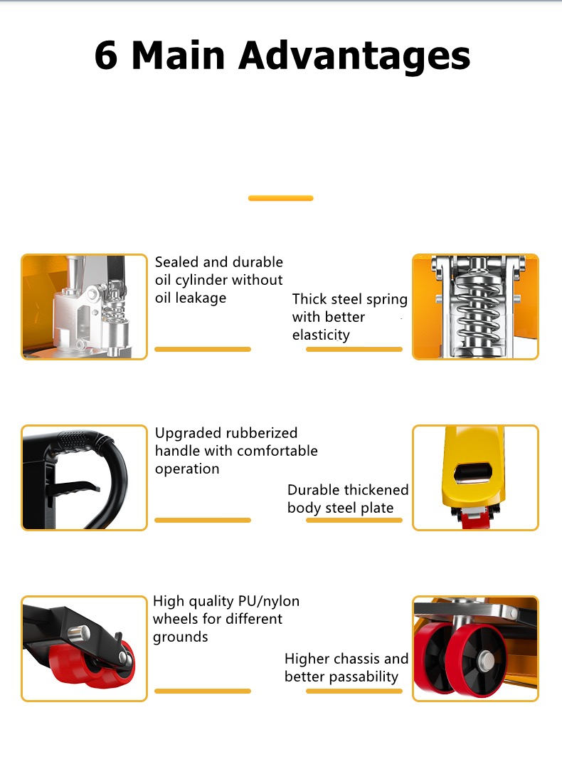 6 main advantages of hicoda hand pallet truck