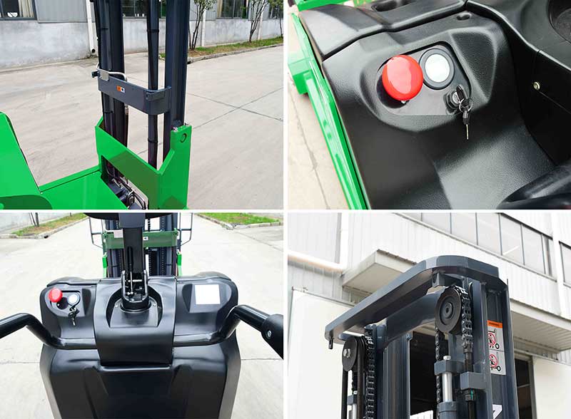 Hicoda CDDC electric counterbalanced stacker details