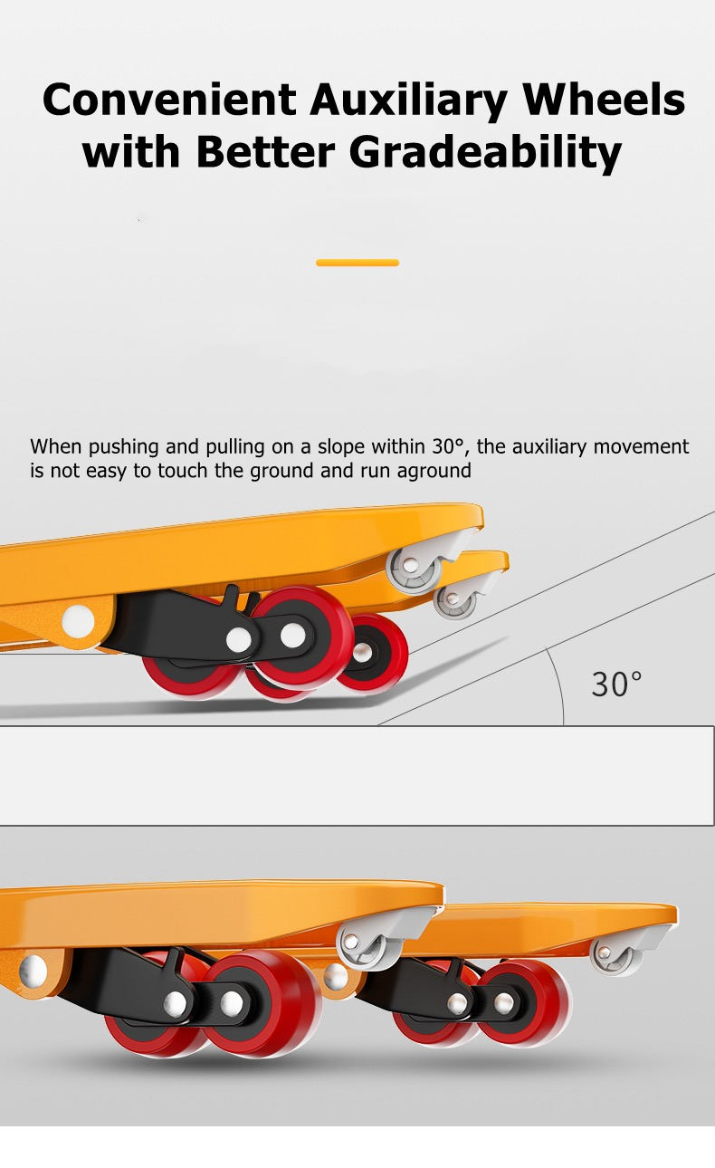 Hicoda Hand Pallet Truck with Better Gradeability